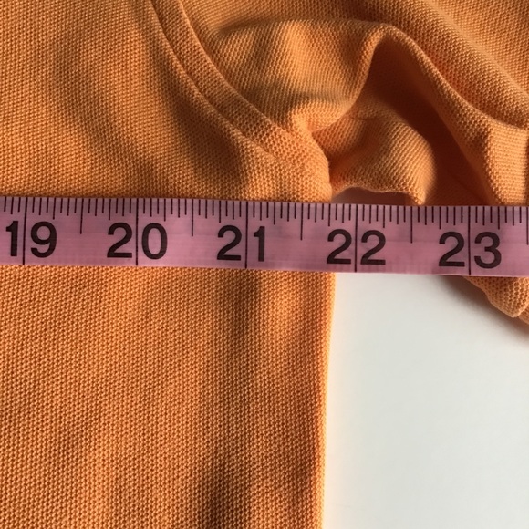 Orange Psycho Bunny polo shirt size 7 - Picture 6 of 7